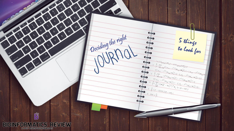 Five things to look at when choosing the right journal for your paper