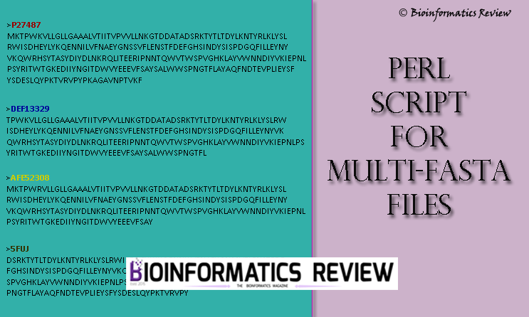 Perl programming in Bioinformatics